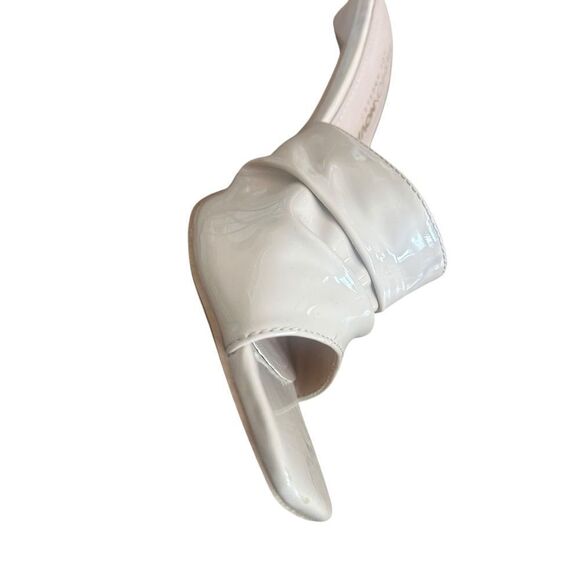 Fashion Nova Amala Patent Cinched Toe Slip On Heels Size 8.5 - Picture 11 of 16